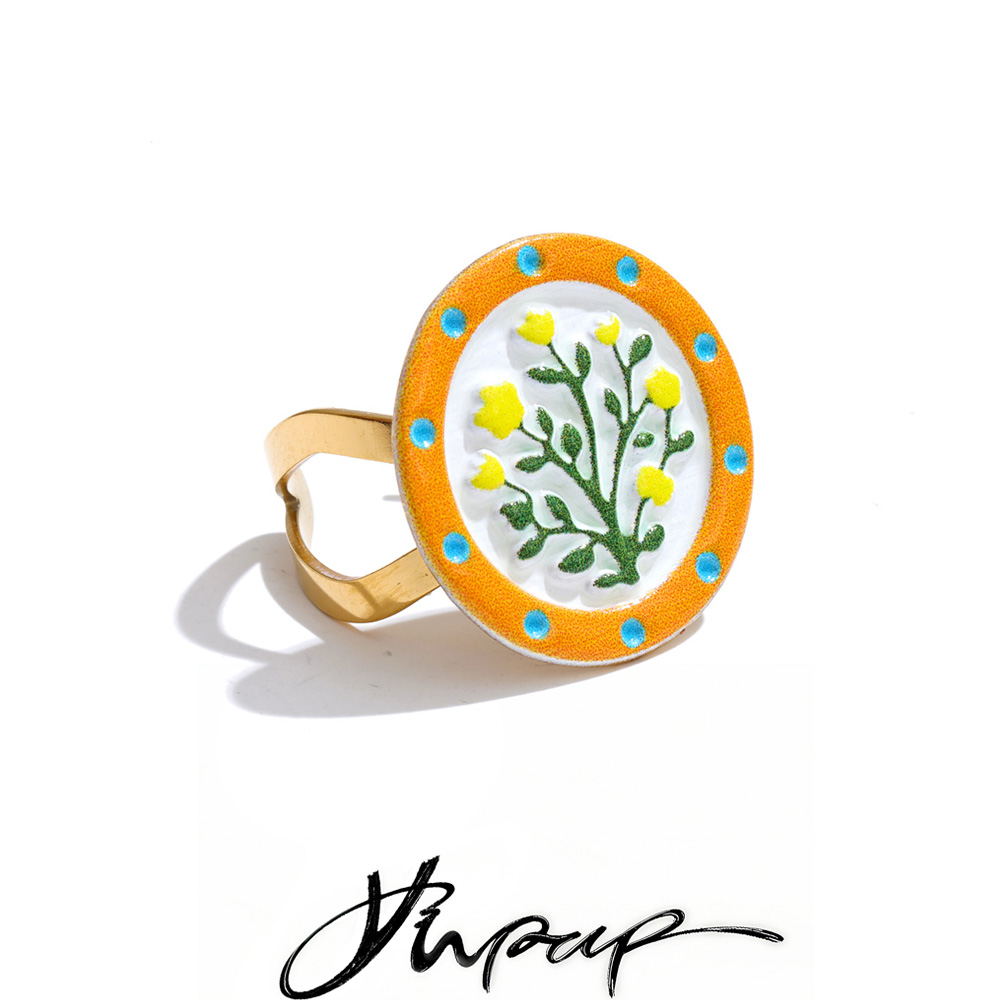Women'S Accessories Trends 2026 - Pierścionek Yhpup 2026 ze stali nierdzewnej,