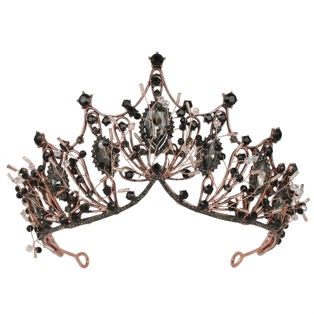 Women'S Wedding Accessories - 1 szt. Tiara Księżniczki Olśniewająca Kryształowa