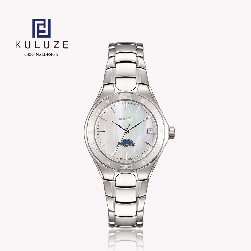 Women Accessories Display - KULUZE tytanu zegarek dla kobiet szwajcarski