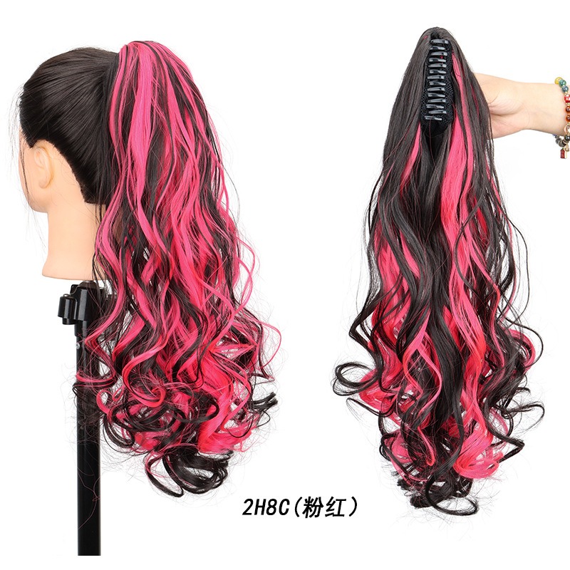Długi kręcony syntetyczny kucy – Hair Claw Clip Set recenzja i cena