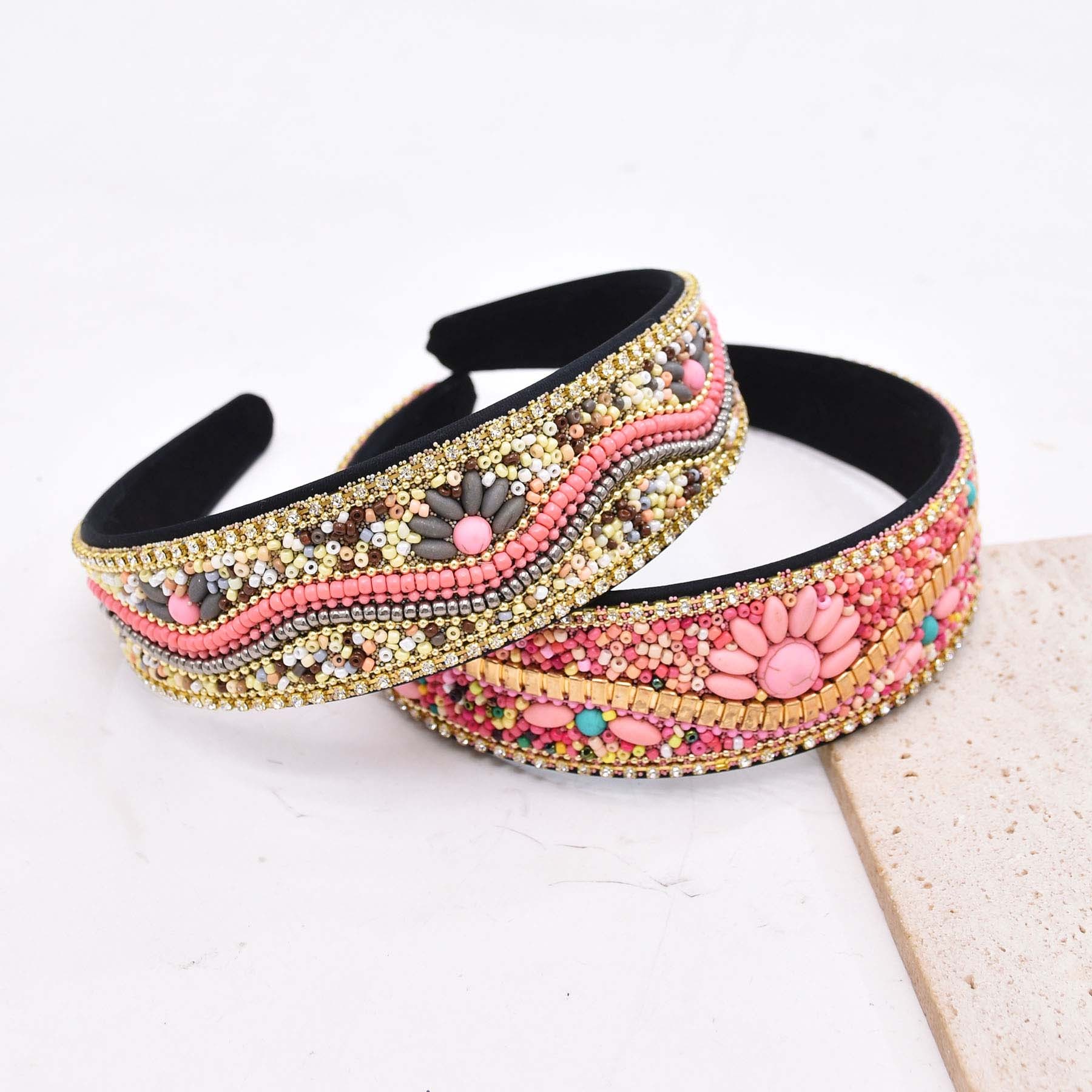 Bohemian Kolorowe Koraliki Ryż – Women Accessories India recenzja i cena