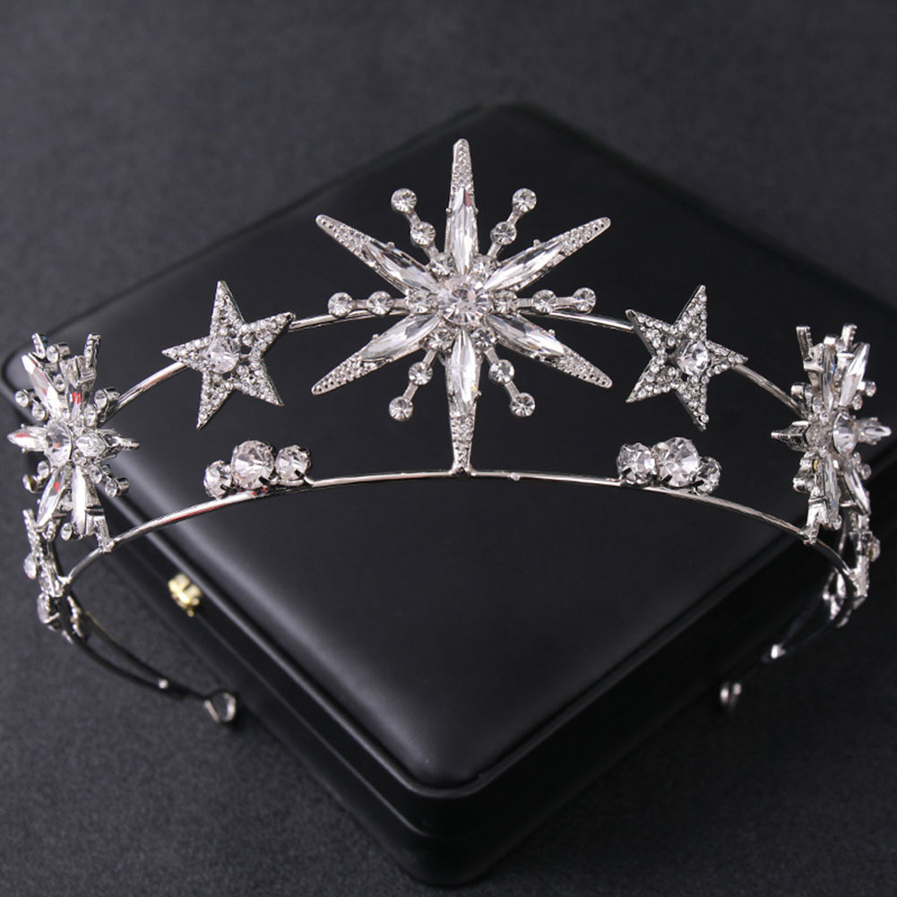 Gwiazdkowa korona z błyszczący – Women'S Wedding Accessories recenzja i cena