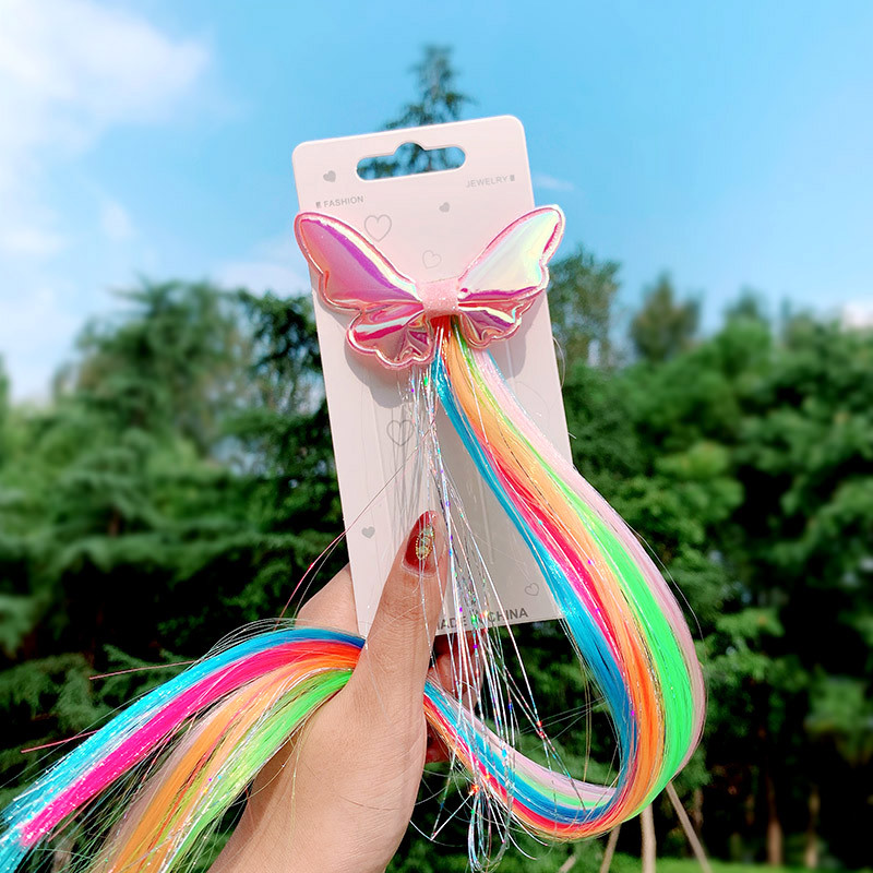 Kolorowe włosy kawałek spinka  – Women'S Accessories Rainbow Shops recenzja i cena