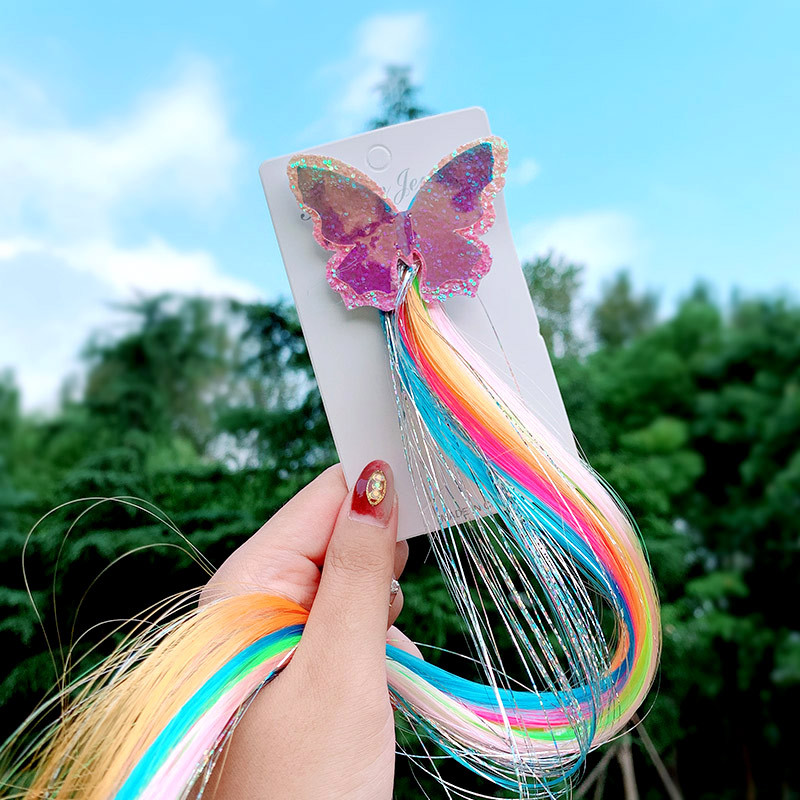 Kolorowe włosy kawałek spinka  – Women'S Accessories Rainbow Shops recenzja i cena