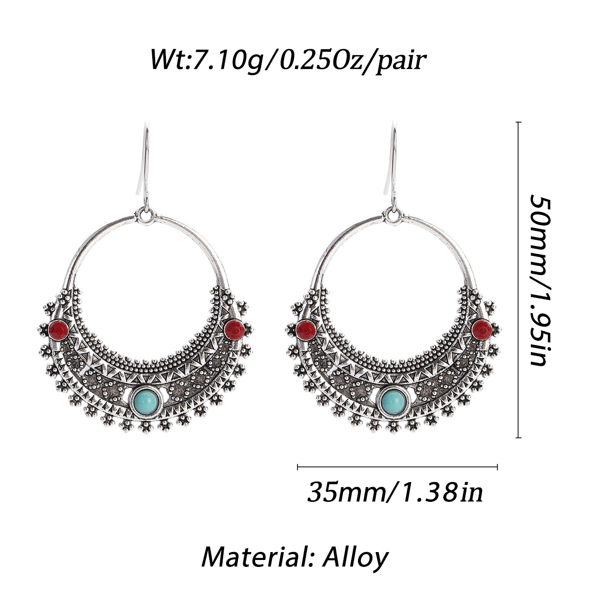 Boho srebrne kolorowy naszyjni – Women Accessories India recenzja i cena