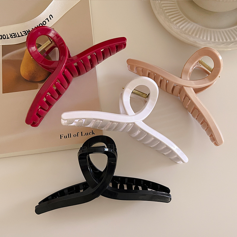 4 sztuki dużych, bezpiecznych, – Hair Claw Clip Set recenzja i cena