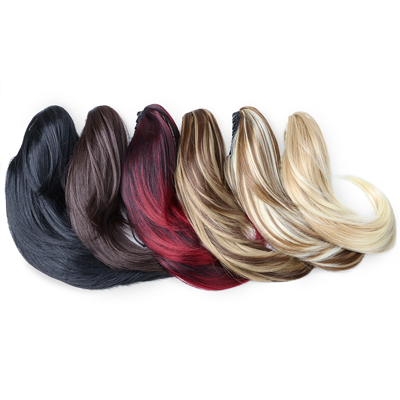 14-calowe syntetyczne krótkie  – Hair Claw Clip Set recenzja i cena