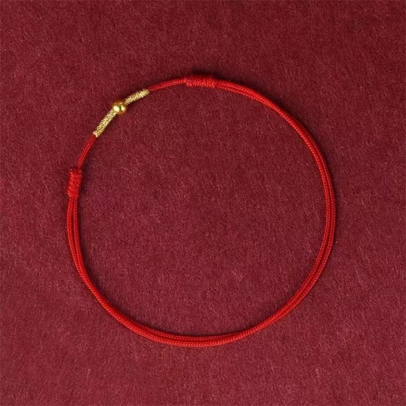Ręcznie Robione Złote Bransole – Beaded Anklet Chain recenzja i cena