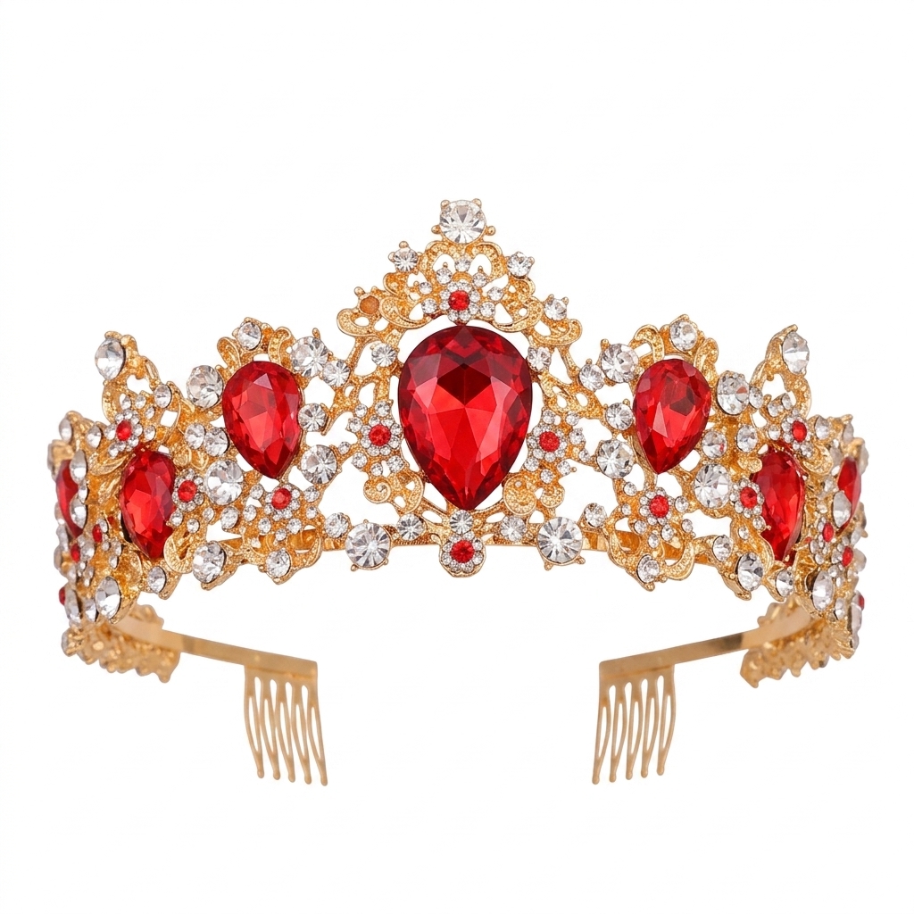 Wygodna, błyszcząca korona na  – Women'S Wedding Accessories recenzja i cena