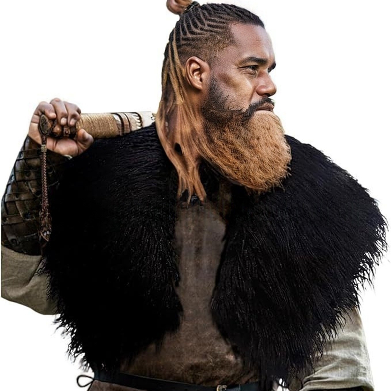 Kołnierz z futra na Halloween, – Women'S Viking Accessories recenzja i cena