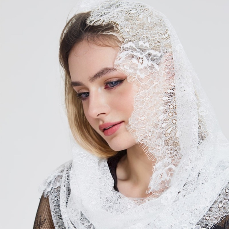 Damska ślubna muzułmańska haft – Women Accessories India recenzja i cena