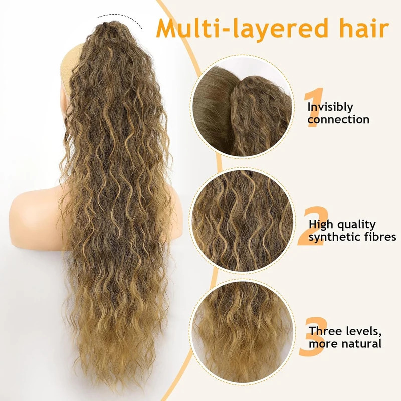160g Ciężki Ombre Czarno-Blond – Hair Claw Clip Set recenzja i cena