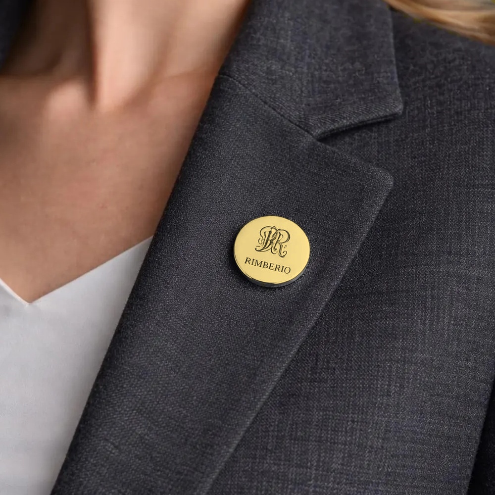 Okrągła broszka na zamówienie  – Women Accessories Images recenzja i cena