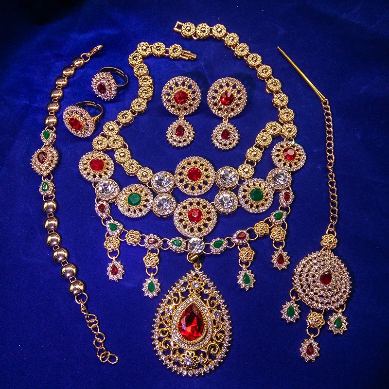 Indyjskie zestawy biżuterii dl – Women Accessories India recenzja i cena