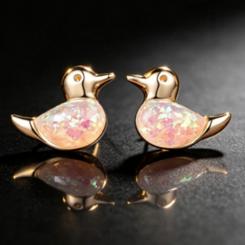 Koreańskie urocze żółte kolczy – Women'S Accessories Australia recenzja i cena