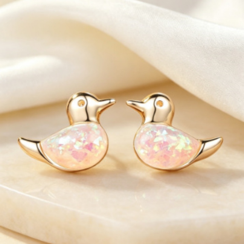 Koreańskie urocze żółte kolczy – Women'S Accessories Australia recenzja i cena