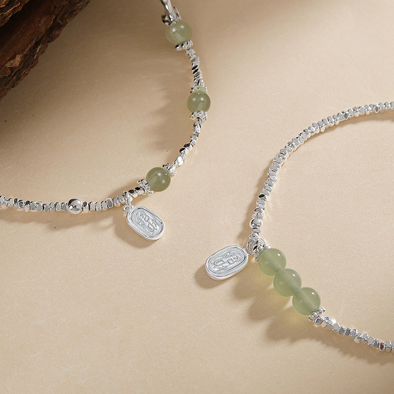 Bransoletka na kostkę ze srebr – Beaded Anklet Chain recenzja i cena