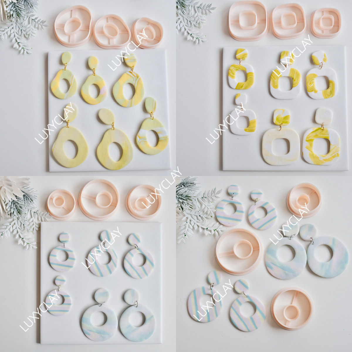 3 szt. Wykrojniki do modeliny  – Tassel Earrings Boho recenzja i cena