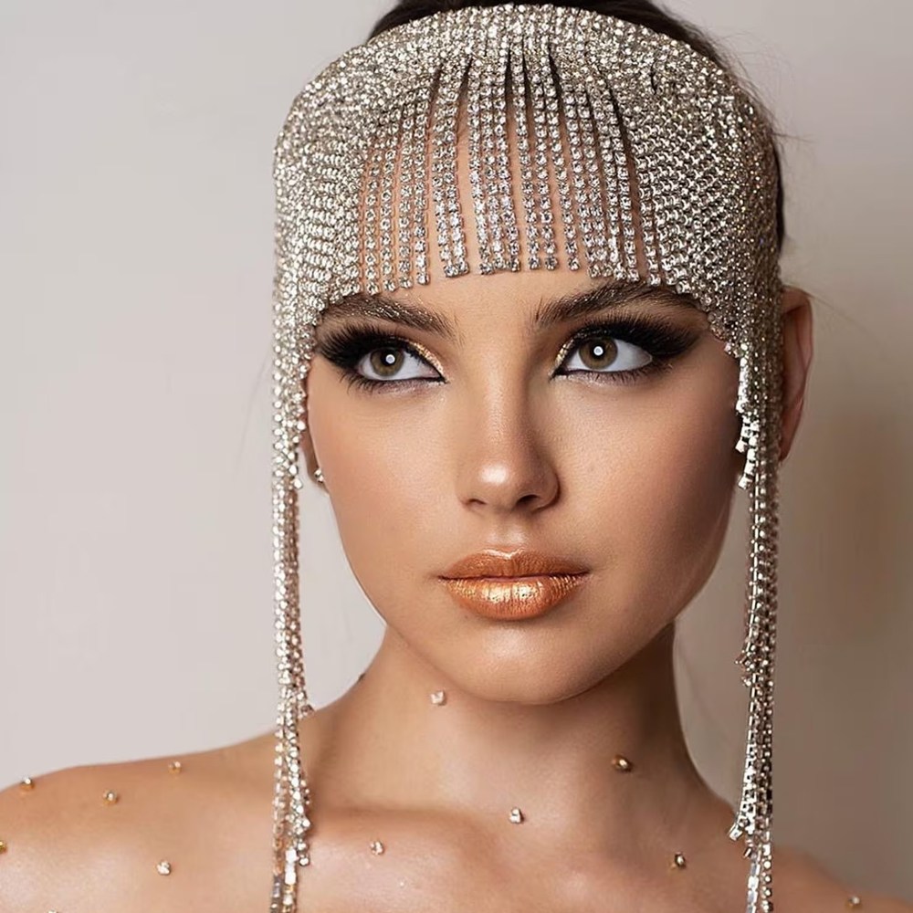 Boho kryształowy frędzel łańcu – Women Accessories India recenzja i cena